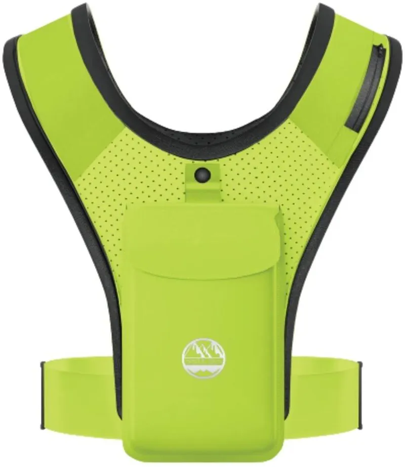 Six Peaks Running Vest with Phone Holder Fluo Yellow