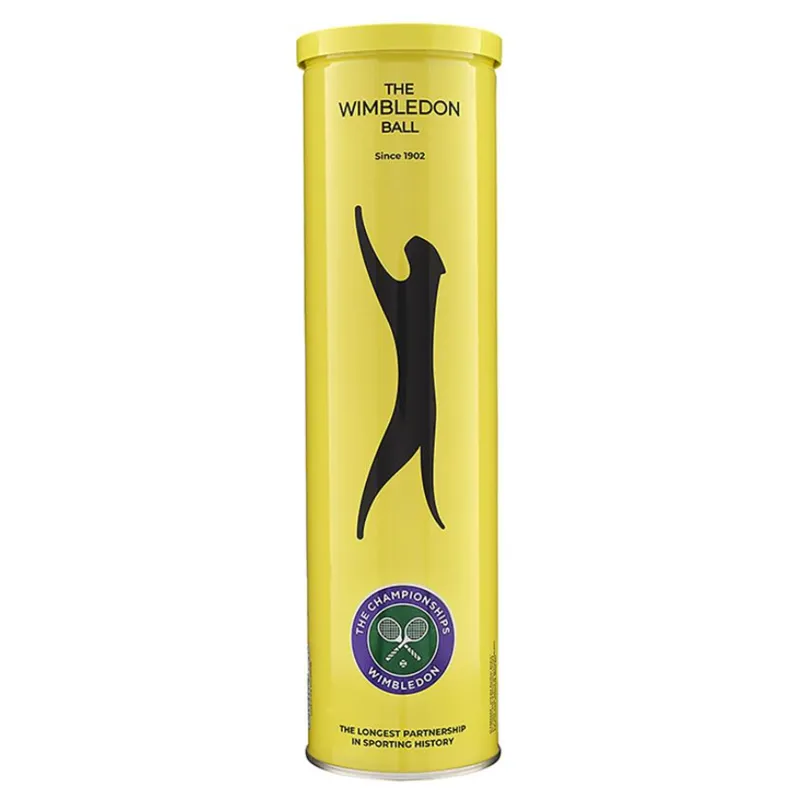 Slazenger Wimbledon Tennis Balls Tube of 4-1