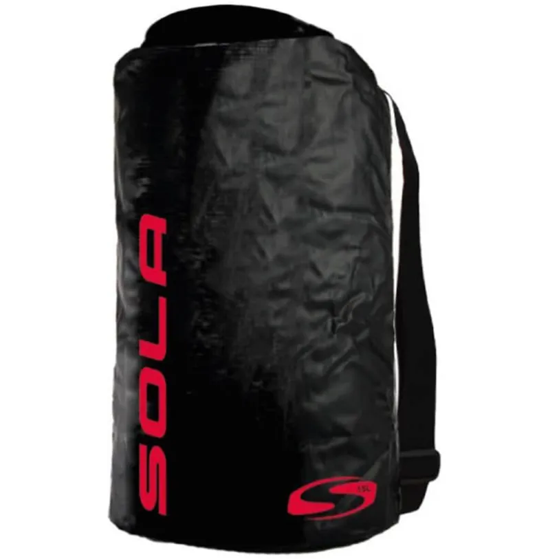 Sola 15L Drybag Black/Red