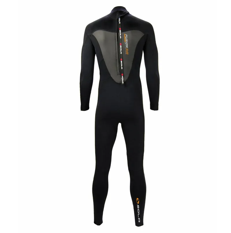 Sola Fusion 3/2 Men's Fullsuit Wetsuit Black/Black-1