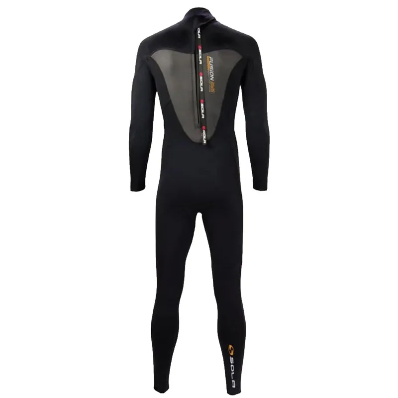 Sola Men's Fusion 3/2 Shortie Wetsuit Black/Black-1