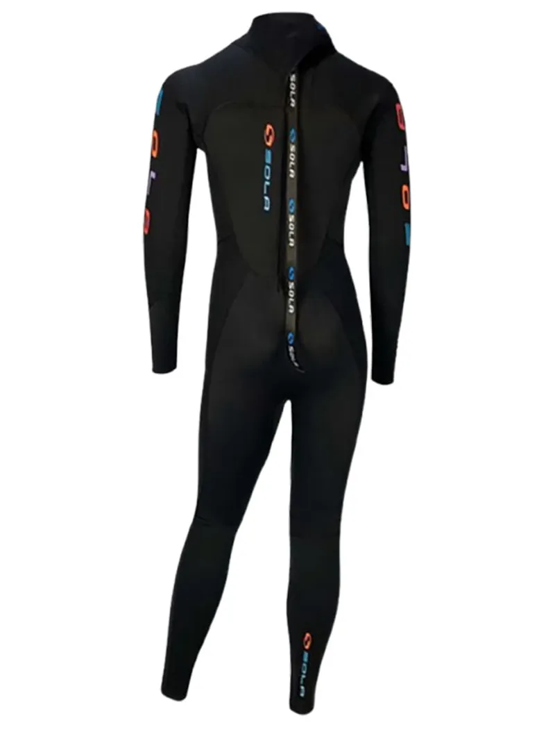 Sola Phoenix 4/3 Kids Fullsuit Black/Black-1
