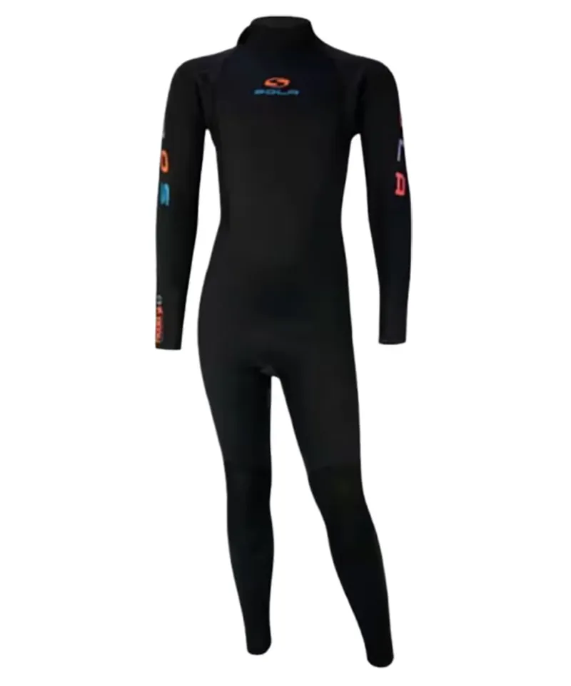 Sola Phoenix 4/3 Kids Fullsuit Black/Black
