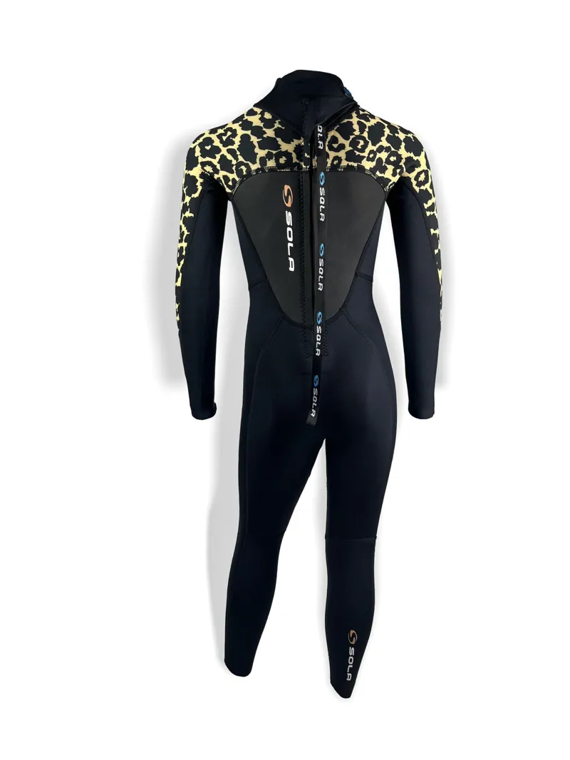 Sola Storm Kids 3/2 Full Wetsuit Jaguar-1