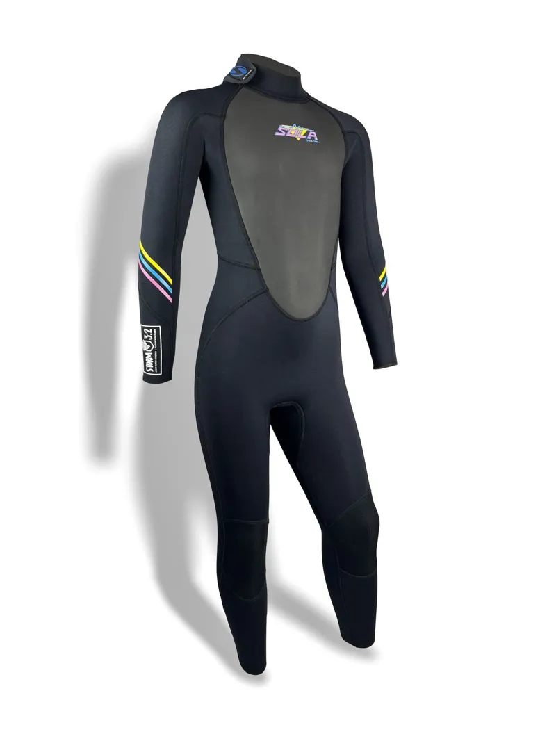 Sola Storm Kids 3/2 Full Wetsuit Retro-2