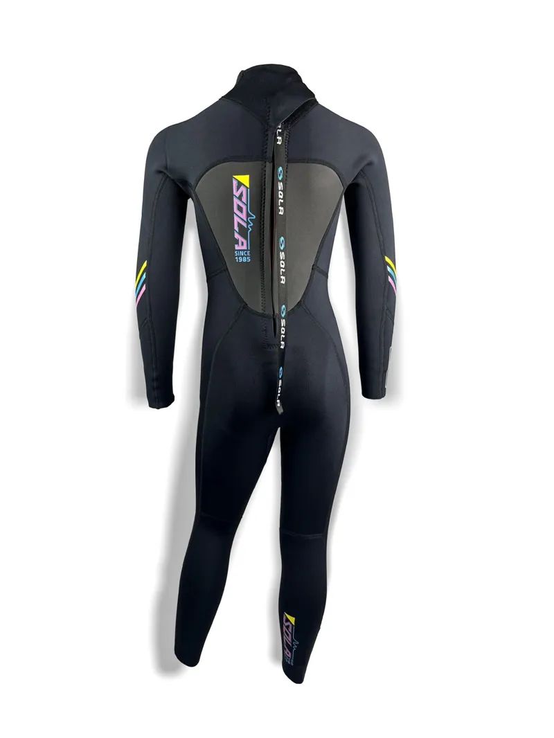 Sola Storm Kids 3/2 Full Wetsuit Retro-1