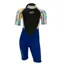 Sola Storm Kids 3/2 Shortie Wetsuit Blue/Tie Dye