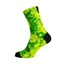 Sox Footwear Crew Length Socks Neon Slide Yellow