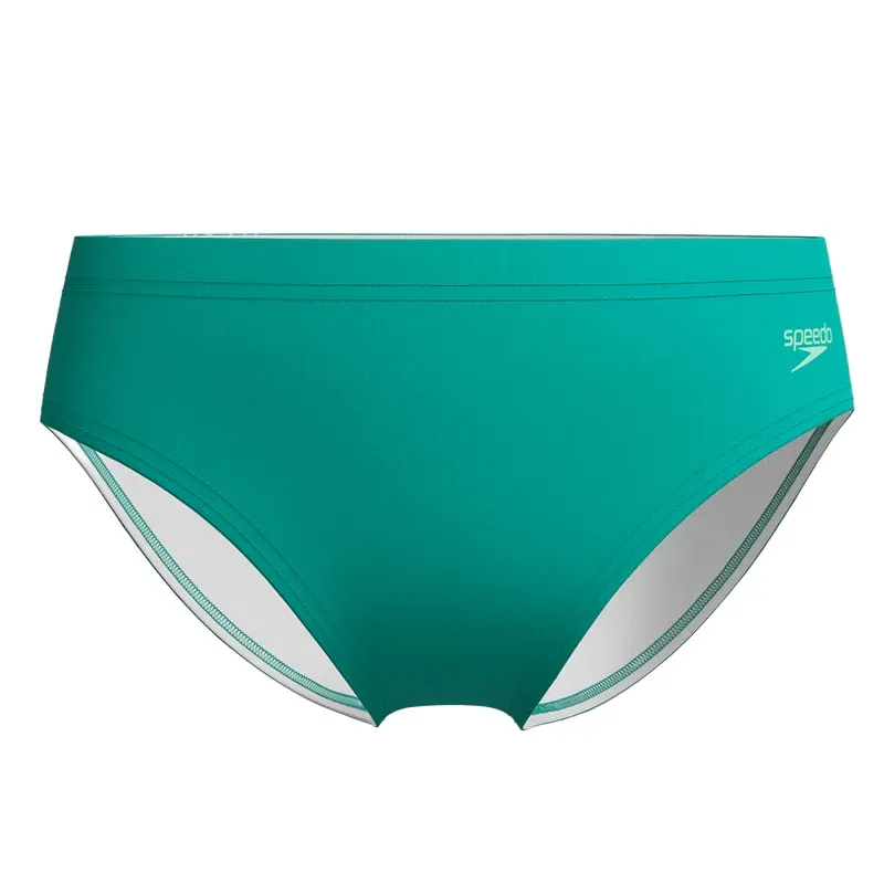 Speedo Boys 6.5cm Logo Brief Turquoise Gem