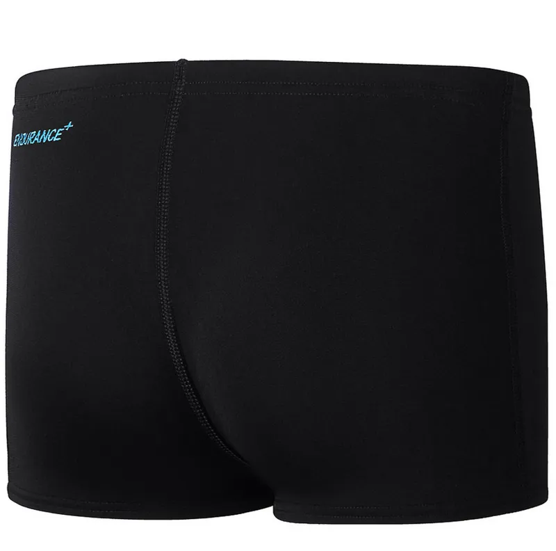 Speedo Boys Digital Panel Aqua Short Black/Picton Blue/Punch Blue-1