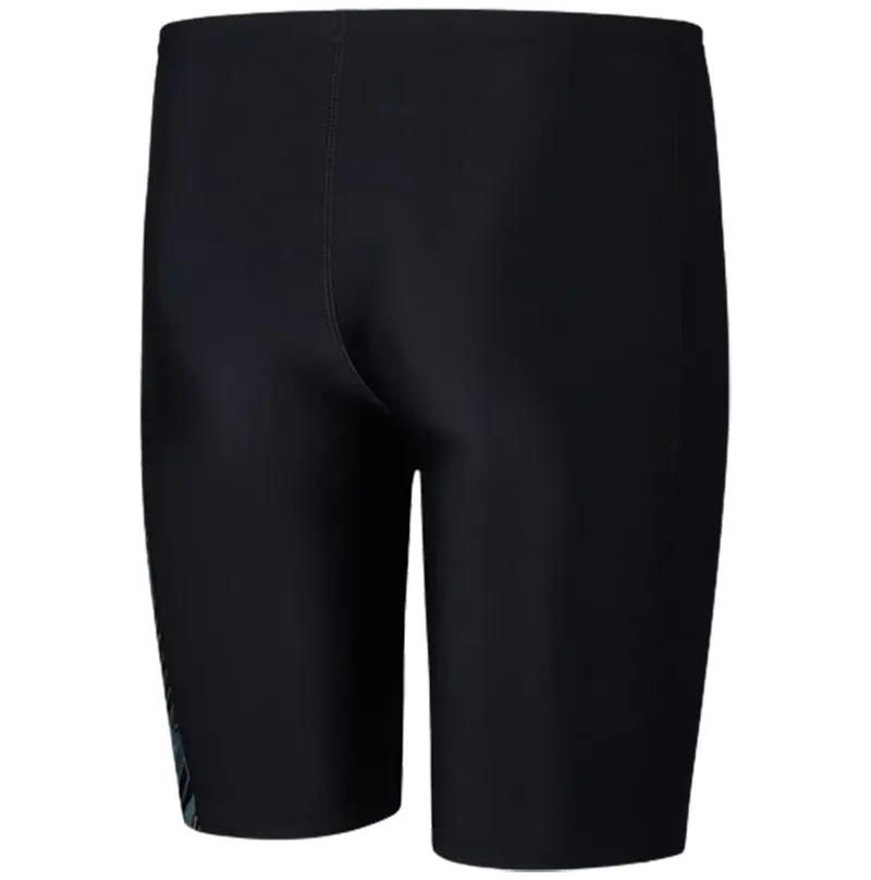 Speedo Boys HyperBoom Panel Jammer Black/Green-1
