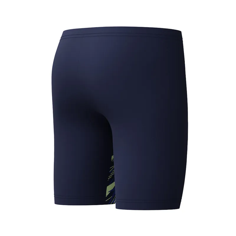 Speedo Boys Medley Logo Jammer Navy/Blue-4