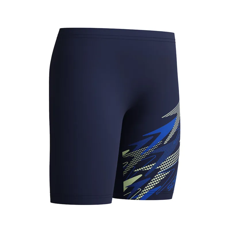 Speedo Boys Medley Logo Jammer Navy/Blue-2