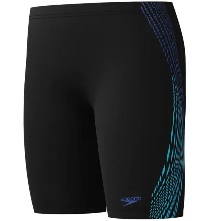 Speedo Boys Plastisol Placement Jammer Cobalt Pop