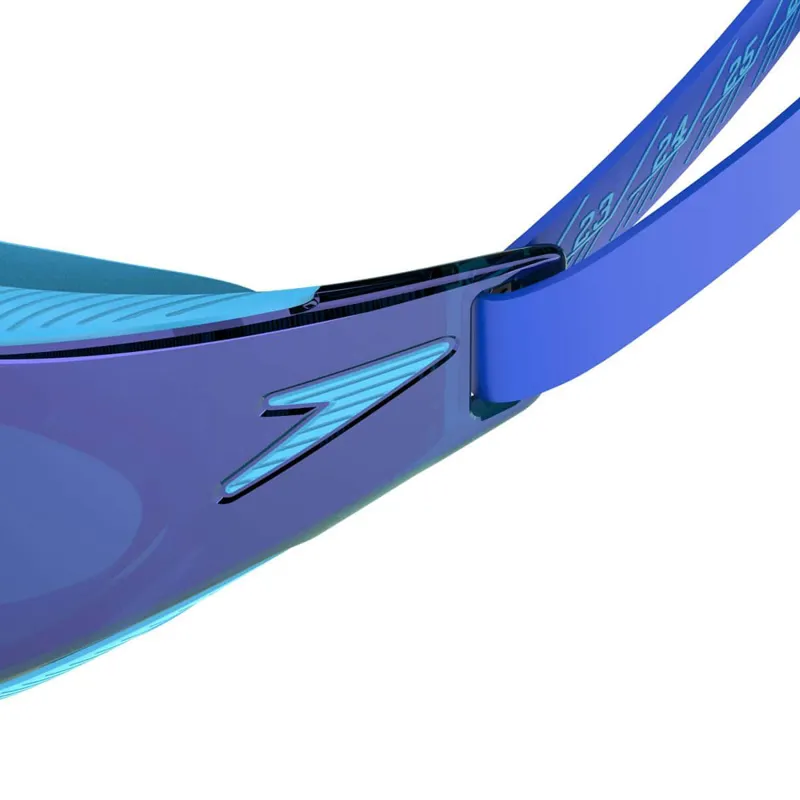 Speedo Fastskin Hyper Elite Mirror Junior Goggles Picton Blue/Cobalt/Iris-5