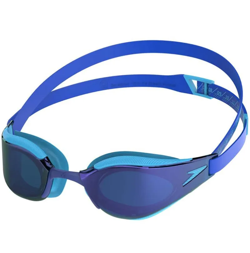 Speedo Fastskin Hyper Elite Mirror Junior Goggles Picton Blue/Cobalt/Iris