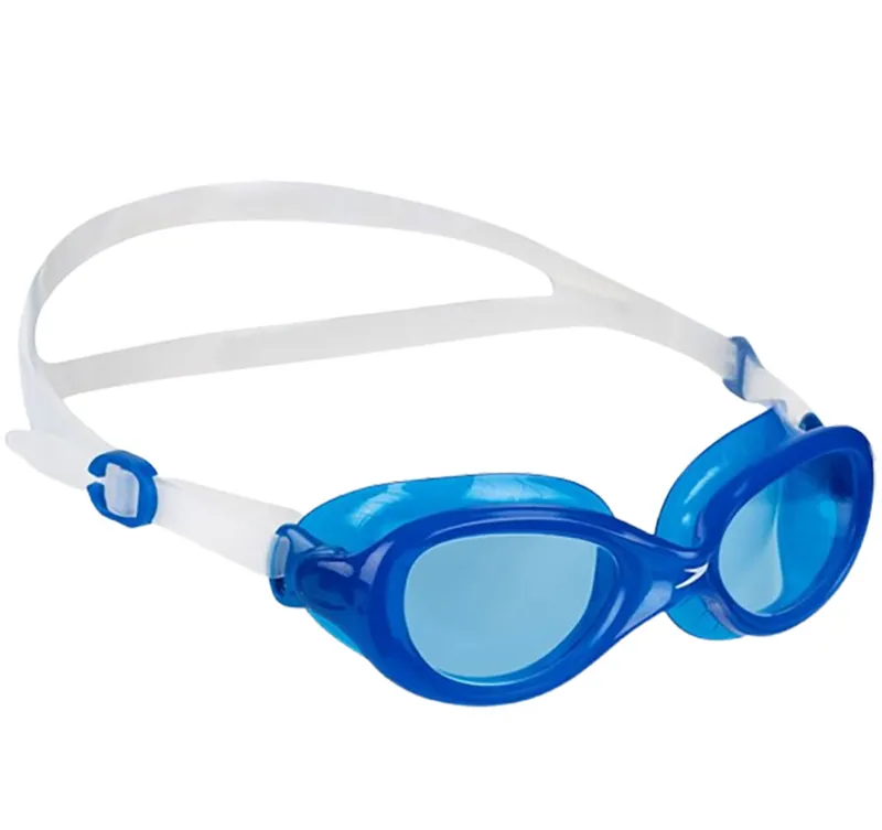 Speedo Futura Classic Junior Goggle Clear/Neon Blue