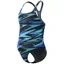 Speedo Girls HyperBoom Allover Medalist Swimsuit Cobalt Pop