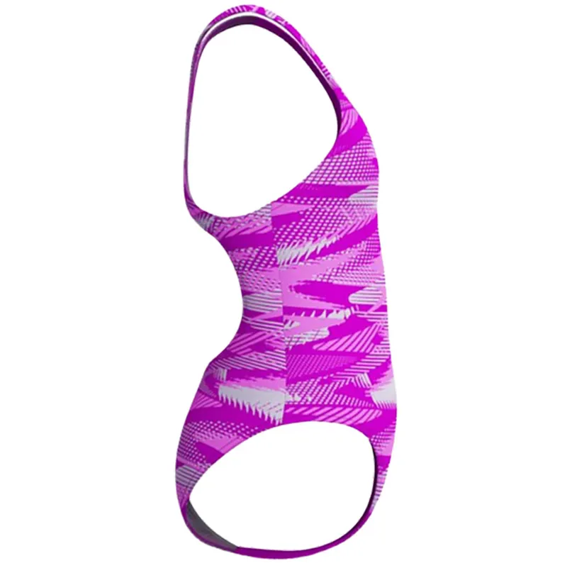 Speedo Girls Hyperboom Allover Medalist Swimsuit Diva-2