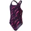 Speedo Girls Hyperboom Allover Medalist Swimsuit Navy/Pink