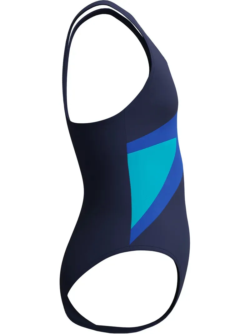 Speedo Girls Hyperboom Butterfly Back Swimsuit Navy/Blue-6