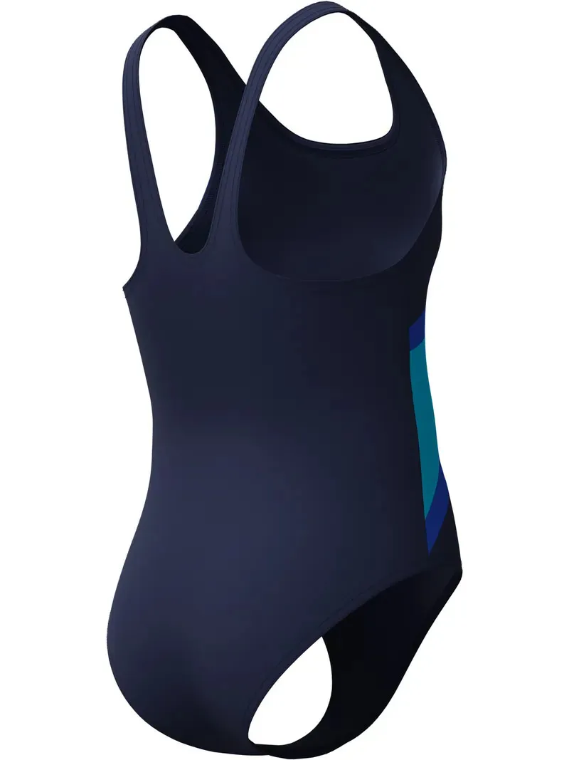Speedo Girls Hyperboom Butterfly Back Swimsuit Navy/Blue-5