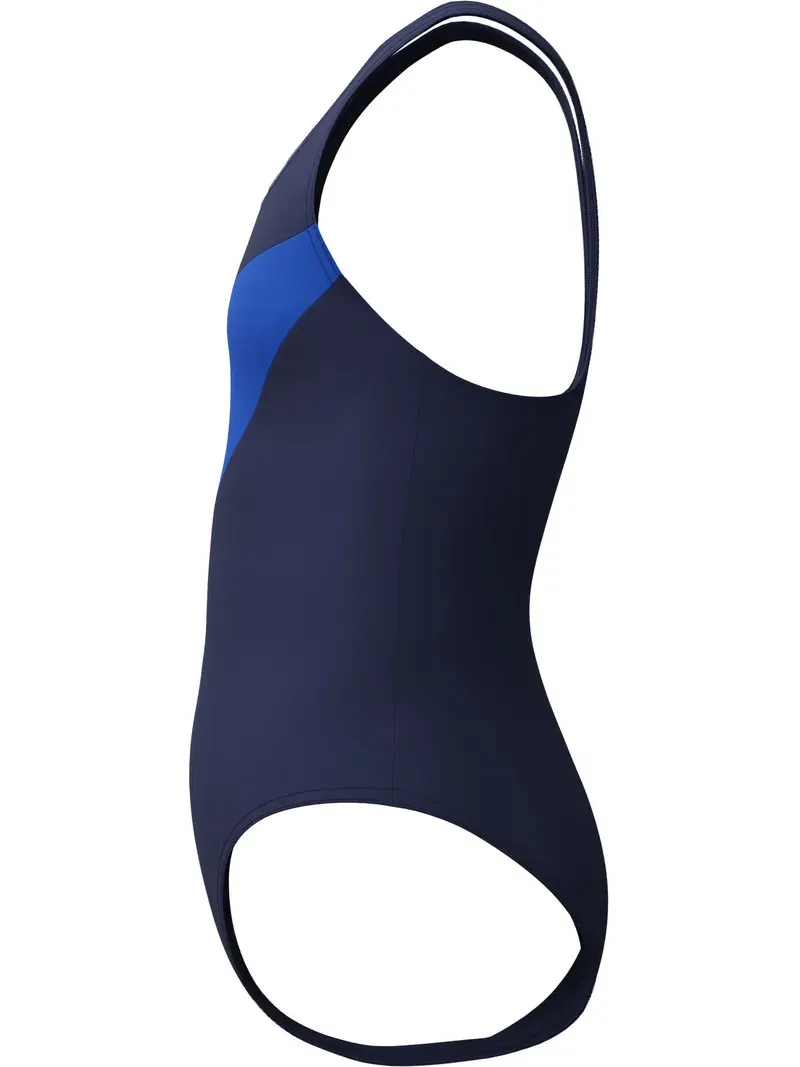 Speedo Girls Hyperboom Butterfly Back Swimsuit Navy/Blue-3