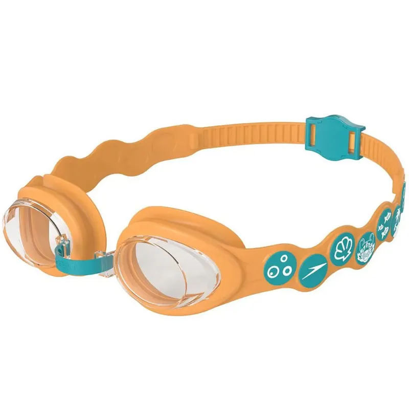 Speedo Infant Spot Goggle Aquarium/Orange/Clear