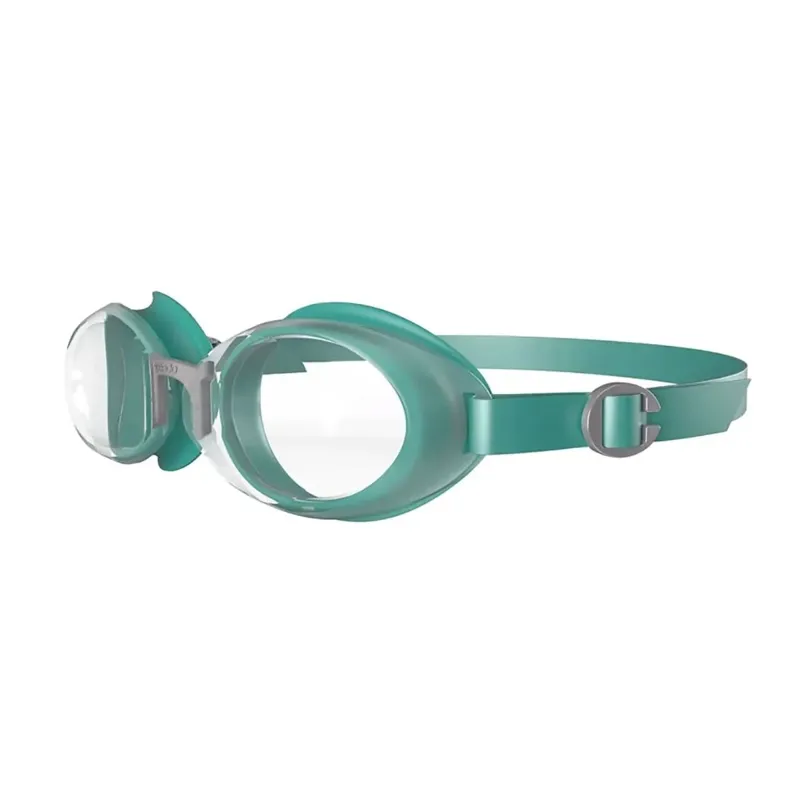 Speedo Jet 2.0 Goggle Adult Green/Chrome/Clear-1