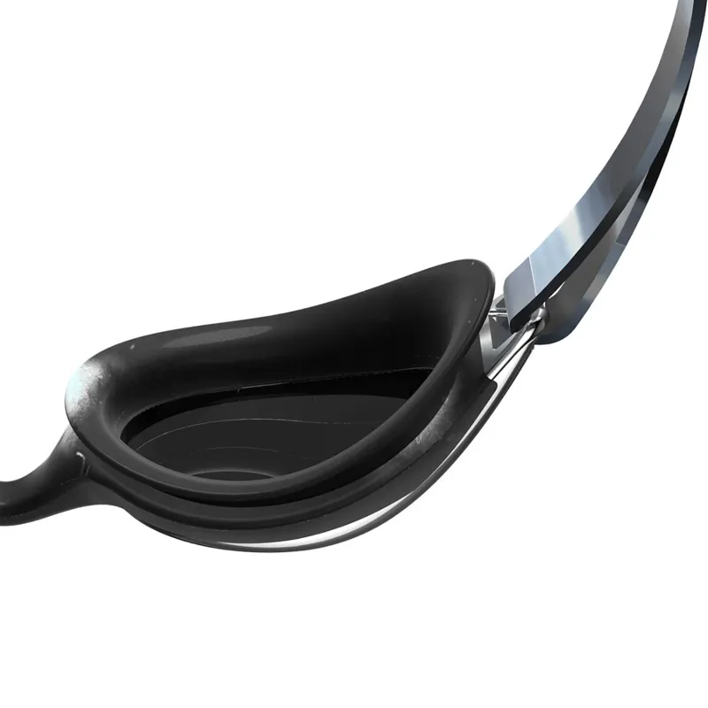 Speedo Junior Hyper Flyer Mirrored Goggles Black/Silver-3