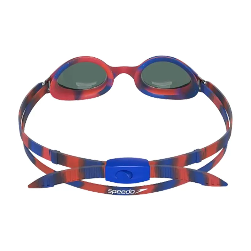 Speedo Junior Hyper Flyer Mirrored Goggles Navy/Red/Grey-2