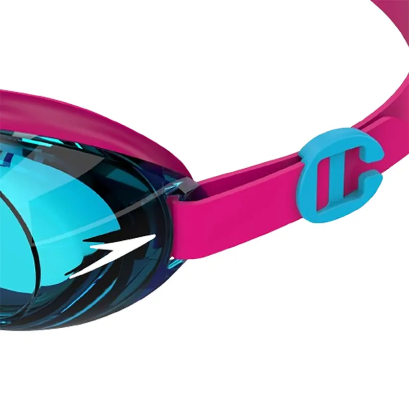 Speedo Junior Jet 2.0 Goggles Electric Pink/Azure Blue-4