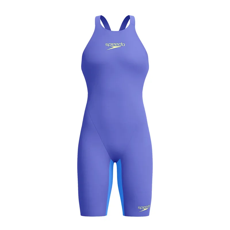 Speedo Ladies Fastskin LZR Pure Valor 2.0 Openback Kneeskin Purple