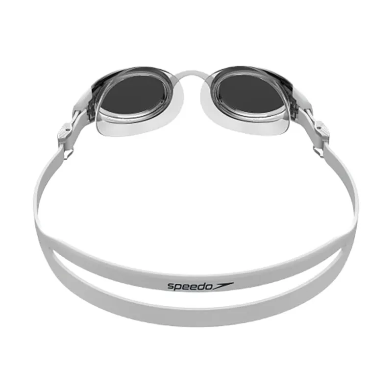 Speedo Mariner Pro Mirror Goggles White/Clear/Chrome-8
