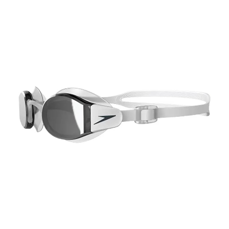 Speedo Mariner Pro Mirror Goggles White/Clear/Chrome-7