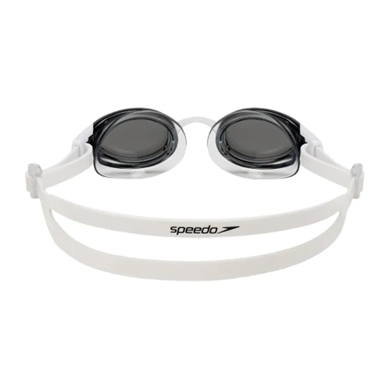 Speedo Mariner Pro Mirror Goggles White/Clear/Chrome-5