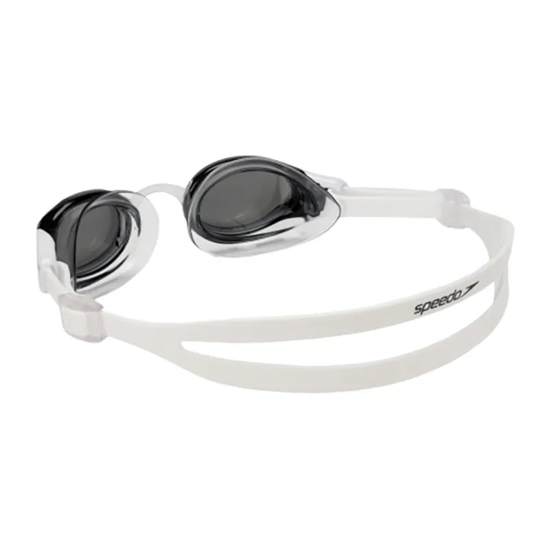 Speedo Mariner Pro Mirror Goggles White/Clear/Chrome-3