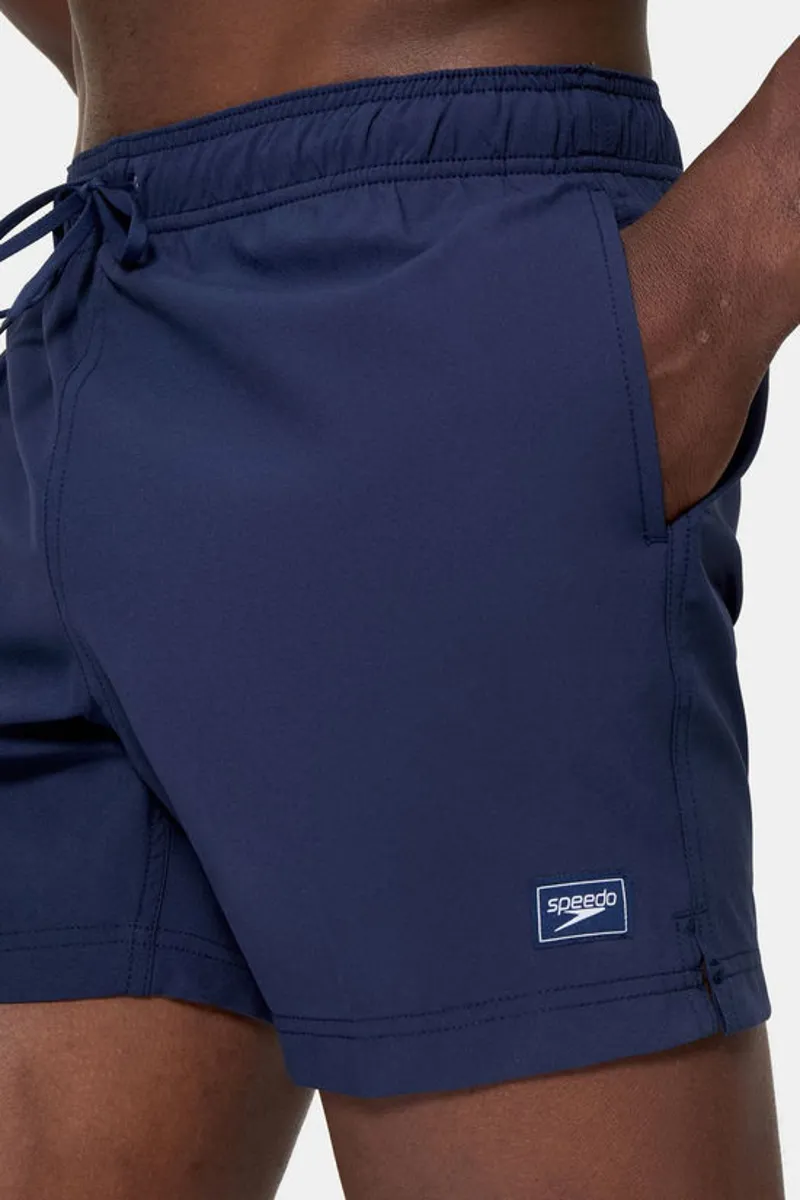 Speedo Men's Classic Logo Volley 16 inch Swim Shorts Navy-3