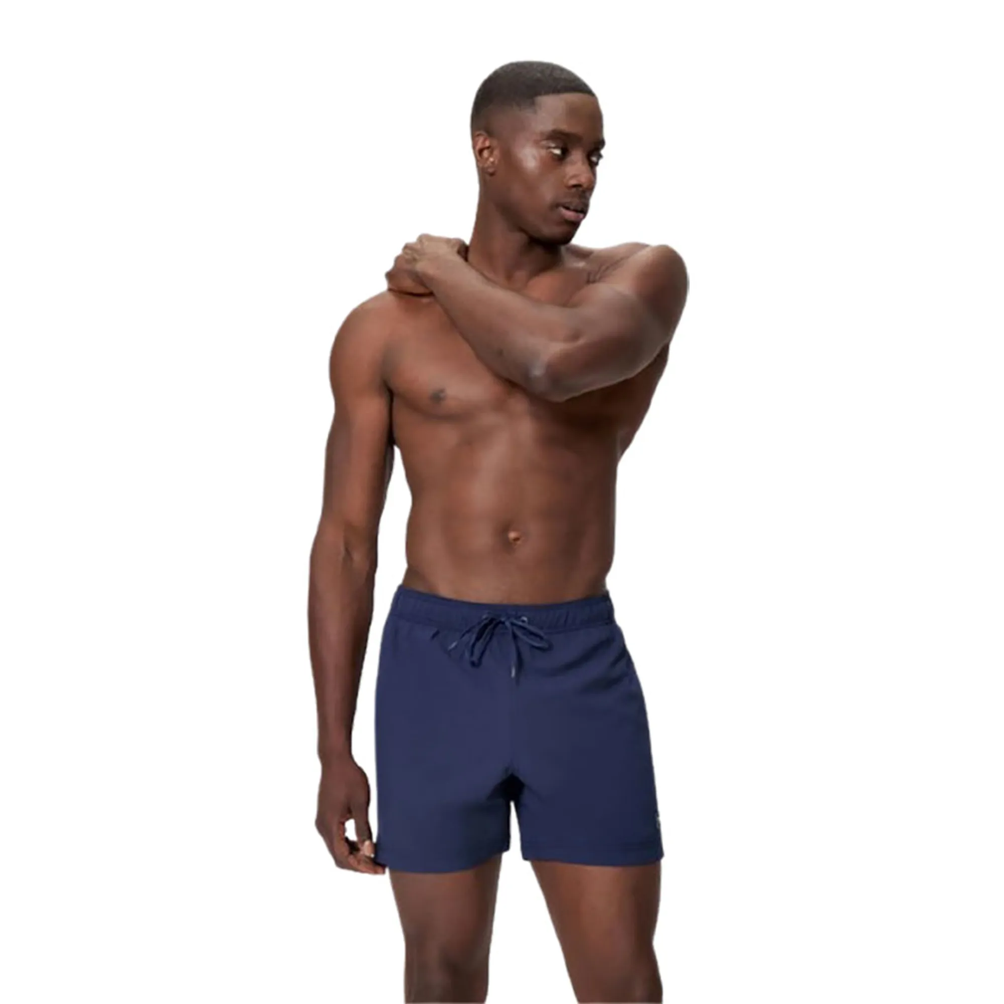 16 Inch Speedos Speedo Men's Classic Logo Volley 16 inch Swim Shorts Navy