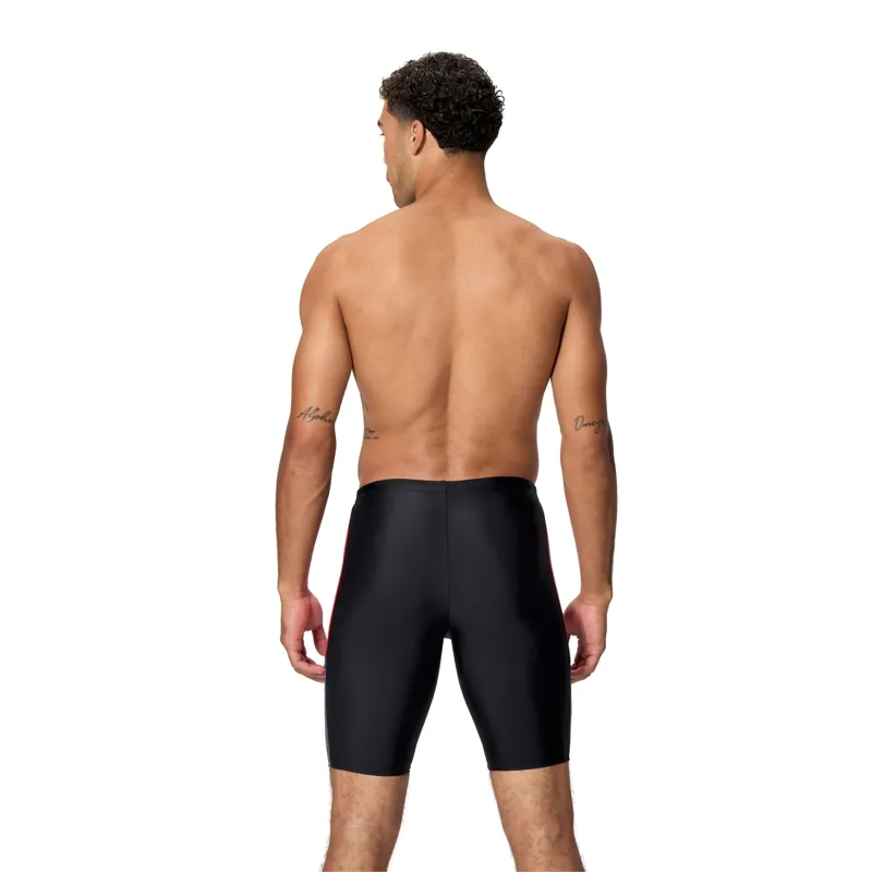 Speedo Men's Dive Jammer Black/Red-9