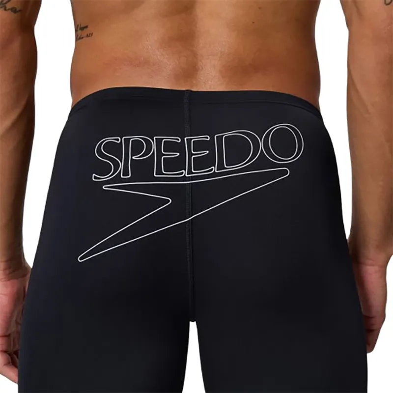Speedo Men's Endurance+ Logo Jammer Black-4