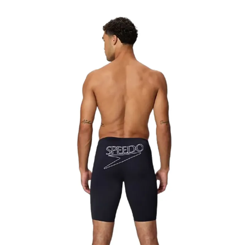 Speedo Men's Endurance+ Logo Jammer Black-1