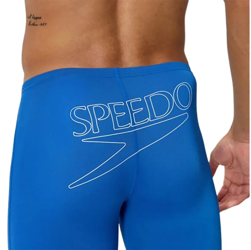 Speedo Men's Endurance+ Logo Jammer Blue-3