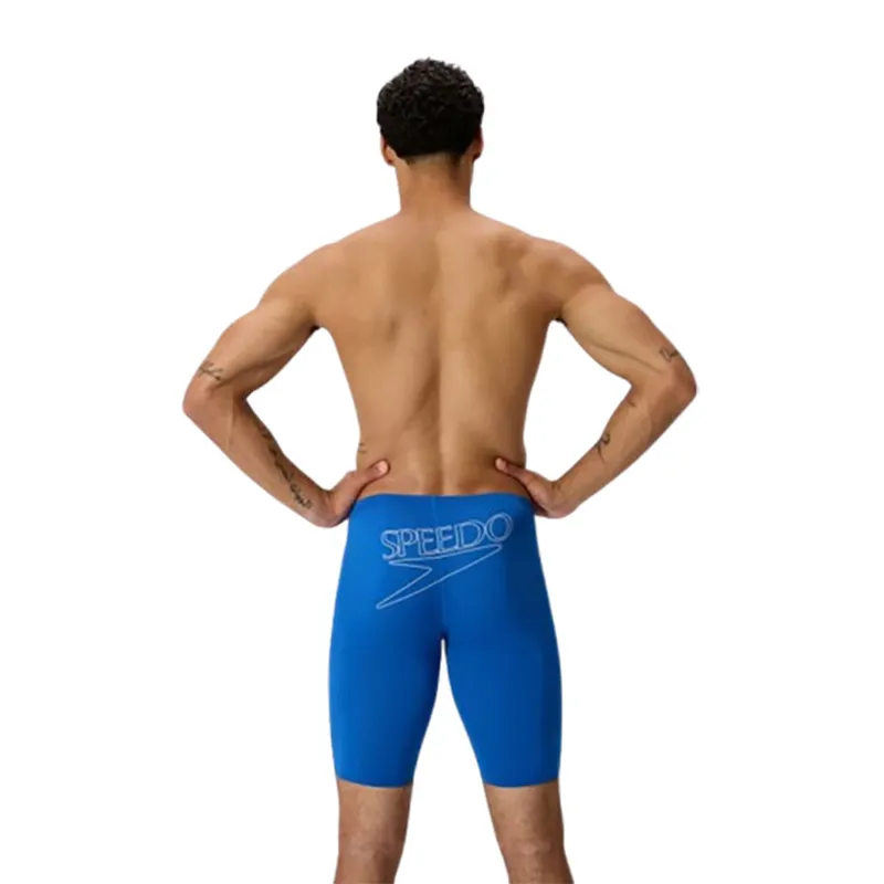 Speedo Men's Endurance+ Logo Jammer Blue-1