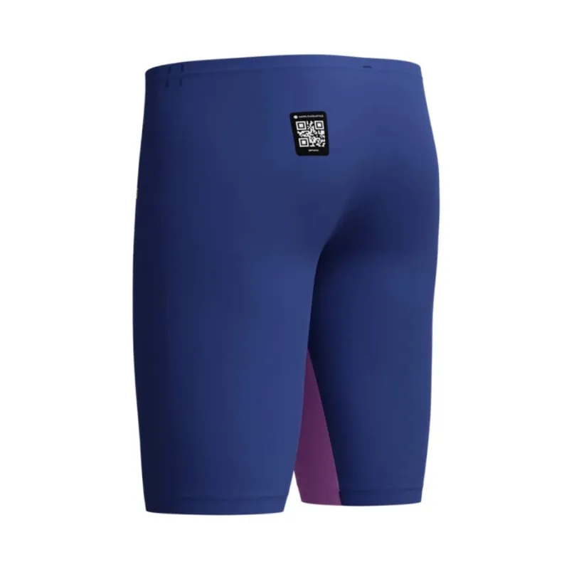 Speedo Men's Fastskin LZR Pure Valor 2.0 Jammer Navy/Purple-4