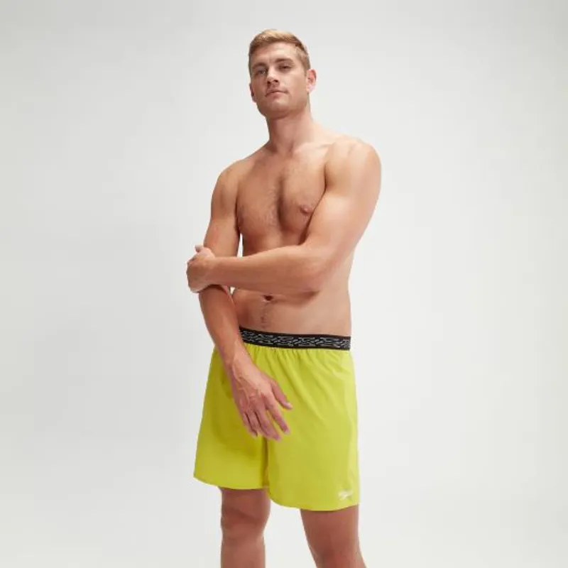 Speedo Mens Hyperboom Band 16 Watershort Alfalfa Green-1