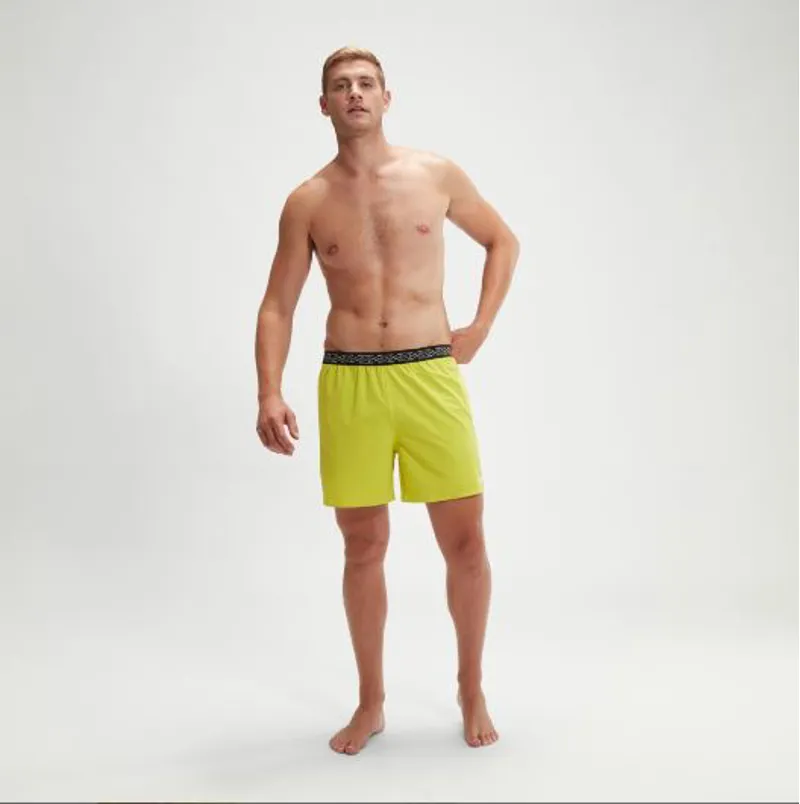 Speedo Mens Hyperboom Band 16 Watershort Alfalfa Green