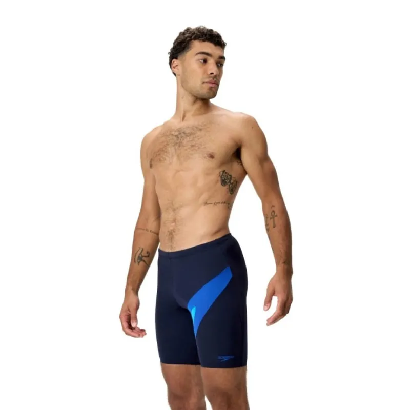 Speedo Men's Hyperboom Jammer Navy/Blue-8