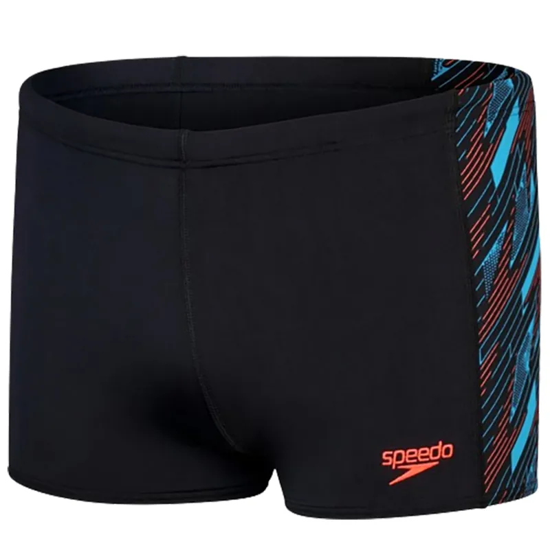 Speedo Men's HyperBoom Panel Aquashort Black/Blue