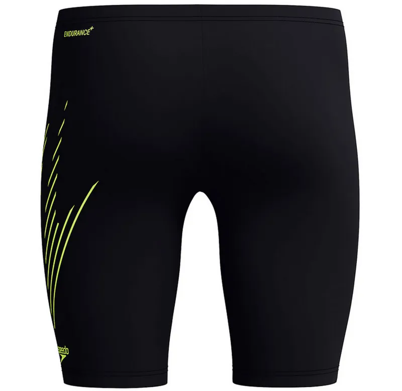 Speedo Men's HyperBoom Placement Jammer Black/Hyper Yellow-1